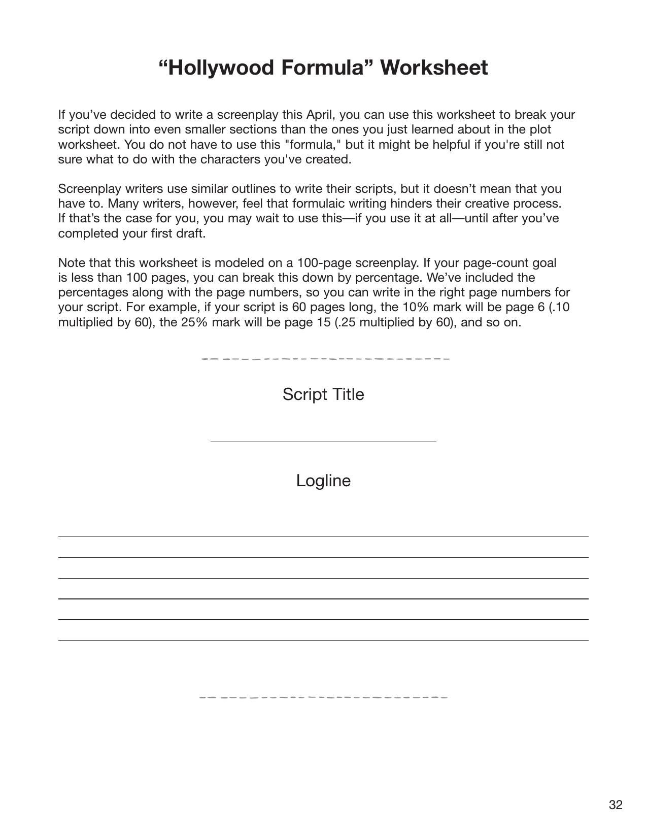 Scriptwriting Bootcamp Hollywood